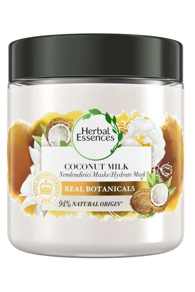 HERBAL ESSENCES Nemlendirici Saç Maskesi Hindistan Cevizi Sütü 250 ml