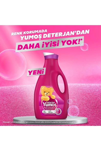 Yumoş Sıvı Çamaşır Deterjanı Canlandırıcı Terapi Renkliler İçin 2520 ml - 2