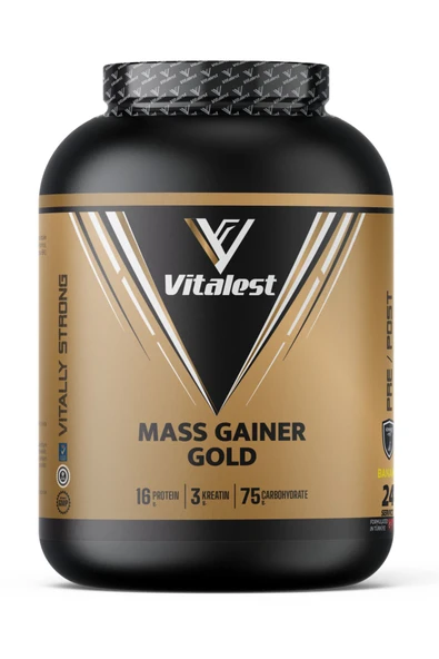 VİTALEST MASS GAİNER 2400GR. MUZ TOZ