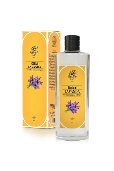 REBUL Lavanda Kolonya Cam Şişe 250 ml