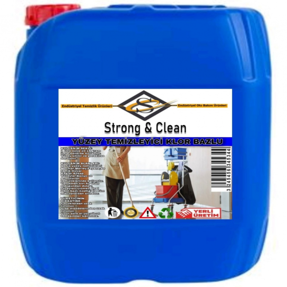 Yüzey Temizleyici Klor Bazlı 20KG
