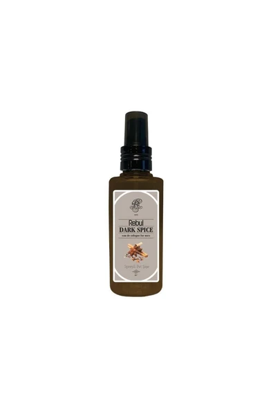 REBUL Spreyli Pet Şişe Kolonya 125 ml - Dark Spice