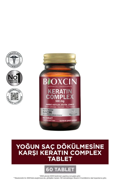 BİOXCİN Forte Yoğun Bakım Kiti (Tablet-Şampuan-Serum) Yoğun Saç Dökülmesi Seti - 4