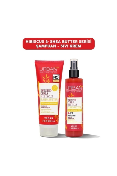 URBAN CARE Urban Twisted Şampuan 250 ml & Saç Kremi 200 ml