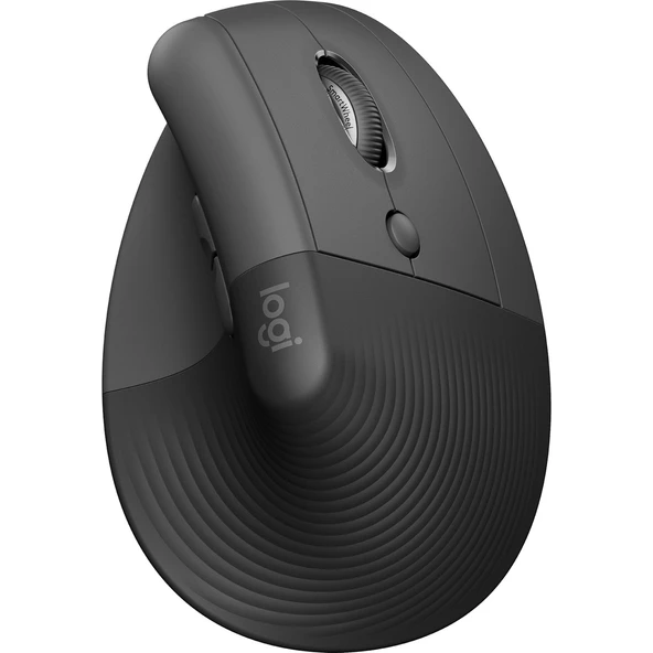 Logitech Lift 910-006473 Siyah Dikey Sessiz Ergonomik Optik Kablosuz Mouse