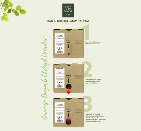 Eyüp Sabri Tuncer Klasik Limon Kolonyası 5 Lt - Resim 2