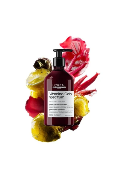 Loreal Professionnel Vitamino Color Spectrum Boyalı Saçlar İçin Solma Karşıtı Şampuan 500 ml - 3