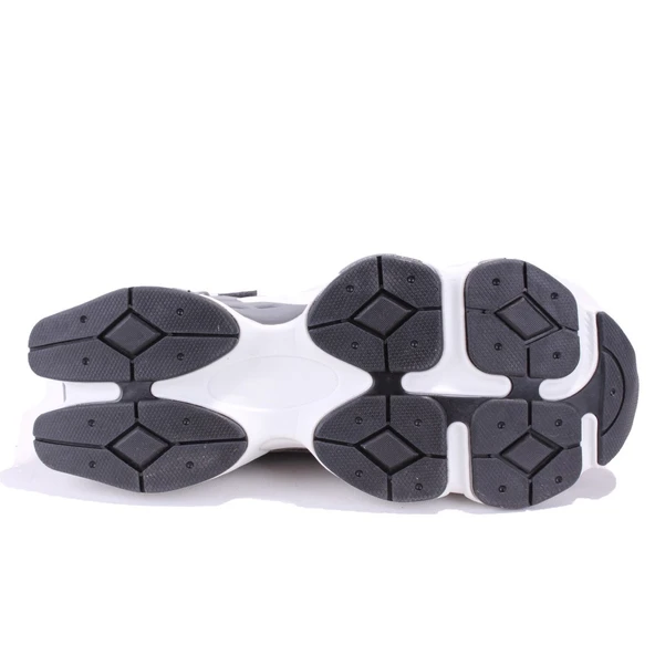 Hammer Jack Rene 10125009 Gri Ortopedik Günlük Deri Erkek Spor Ayakkabı - 4