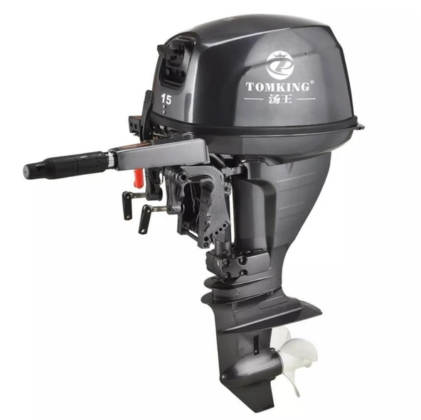 Tomking TKF15L 4 Zamanlı Uzun Şaft Tekne Motoru 15 Hp