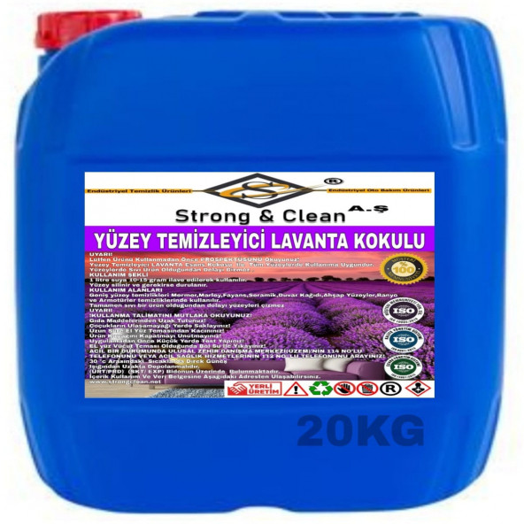 Yüzey Temizleyici Lavanta 20KG