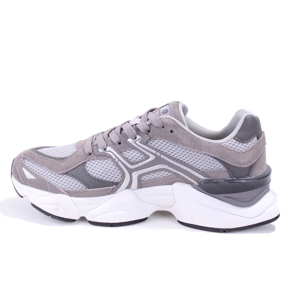 Hammer Jack Rene 10125009 Gri Ortopedik Günlük Deri Erkek Spor Ayakkabı - 3