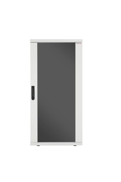 Canovate 26U 600x800mm 19'' Dikili Tip Network Rack Kabinet Gri Flatpack 2 Yıl Üretici Garantili - 2