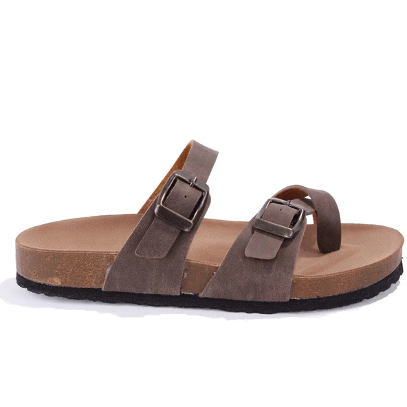 Fly Soft S042031 Vizon Günlük Ortopedik Parmak Arası Kadın Spor Terlik - 2