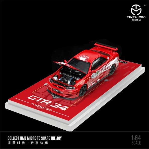 TimeMicro 1:64 Nissan GTR34 F&F