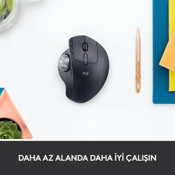 Logitech ergo910-005179 MX Ergo Graphite Kablosuz Mouse - 8