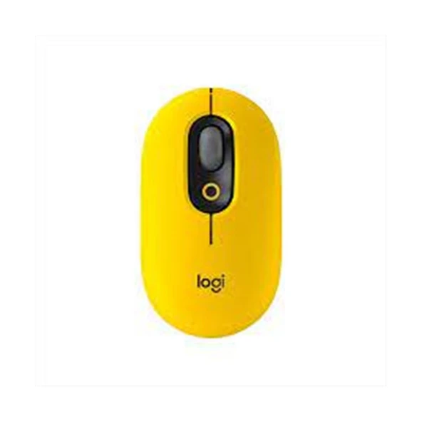 Logitech 910-006546 POP Emoji Sarı Optik Kablosuz Mouse