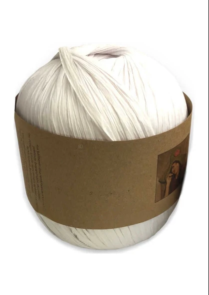 Rafya İp 50 gr Beyaz ürün görseli