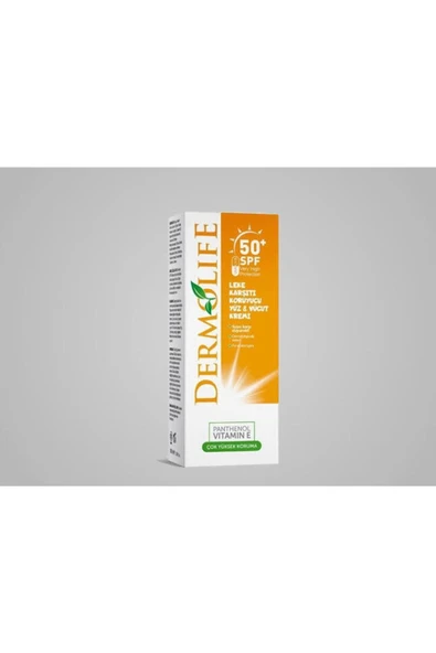 Dermolife Leke Karşıtı Yüz Ve Vücut Gunes Kremi 50 Spf Suya Dayanıklı Panthenol Vitamin E 100.ml - 2