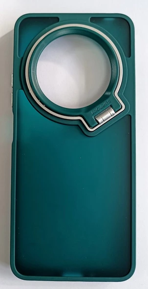 Xiaomi Redmi 14C Uyumlu Kamera Standlı Koyu Şeffaf Kılıf - 2