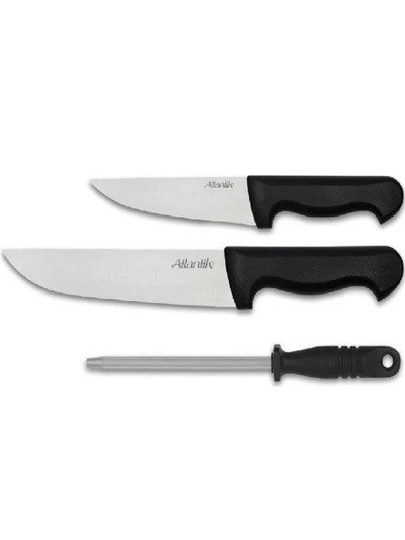 ATLANTİK Kurban Bıçak Seti Masatlı 3 Parça - 5 Yıl Garantili - 3