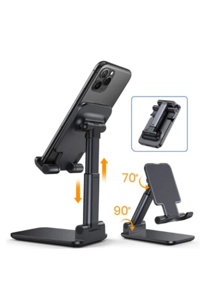 LAMFER Portatif Masaüstü Telefon Tablet Tutucu