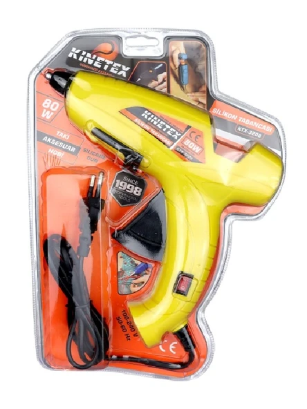 KİNETEX 80w Anahtarlı Sıcak Mum Silikon Tabancası - 2