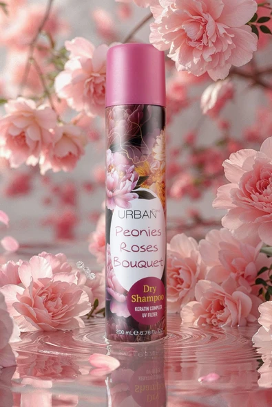 Urban Peonies Roses Bouquet Hacimlendirici Kuru Şampuan 200ml - 4