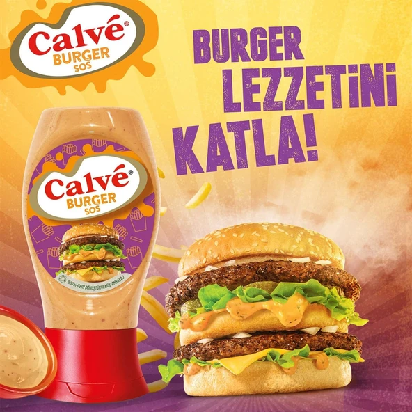 Calve Burger Sos 245g x3 - 3