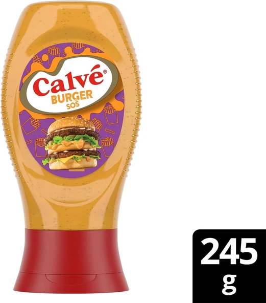 Calve Burger Sos 245g x3 - 2
