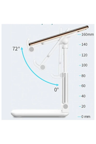 LAMFER Portatif Masaüstü Telefon Tablet Tutucu - 5