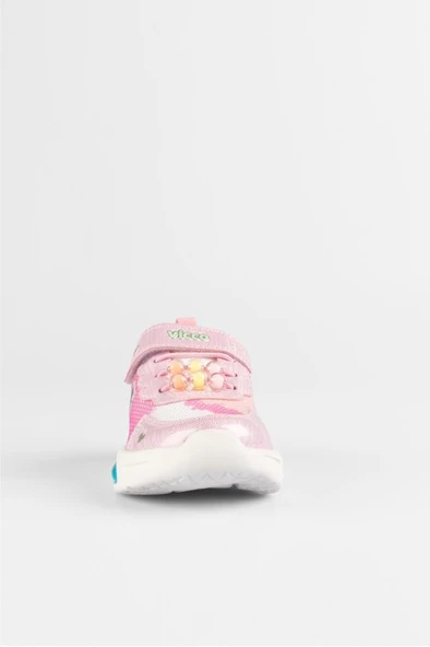 Vicco Gelato 346.B25Y.177 Anatomik Taban Kız Çocuk Işıklı Spor Ayakkabı Pembe 22-25 - 6