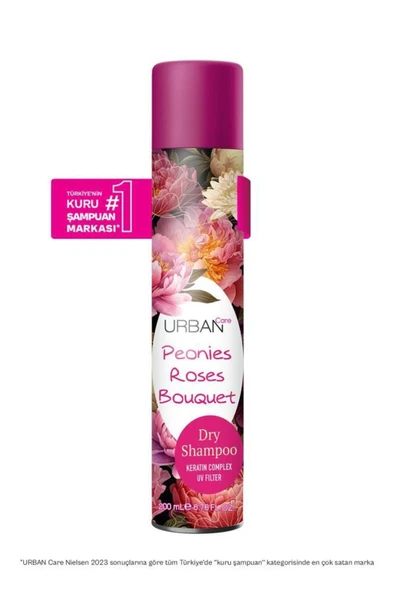 Urban Peonies Roses Bouquet Hacimlendirici Kuru Şampuan 200ml - 2