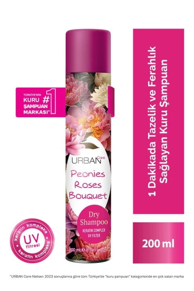 Urban Peonies Roses Bouquet Hacimlendirici Kuru Şampuan 200ml - 3