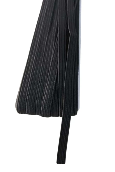 Lastik En 4 cm 10 Metre Siyah - 2