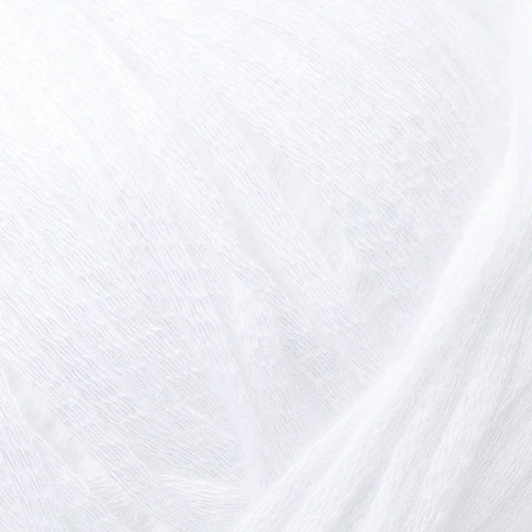 La Mia Fettucia Beyaz El Örgü İpi - L001 - 33877 - Resim 2