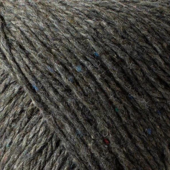 La Mia Re-Tweed Yeşil Melanj El Örgü İpi - L131 - 34405 - Resim 2