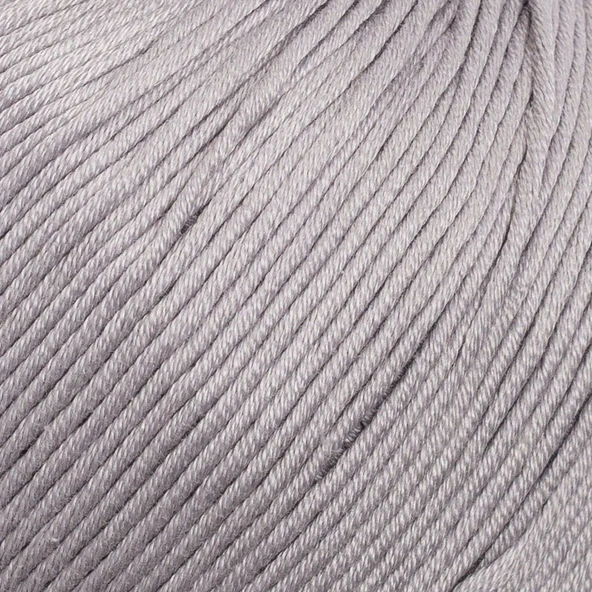 La Mia XL Mercerized Gri El Örgü İpi - 232 - 33774 - Resim 2