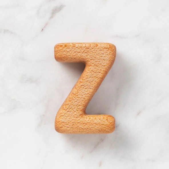 Hobi Baby Organik Ahşap Harf - Z ürün görseli