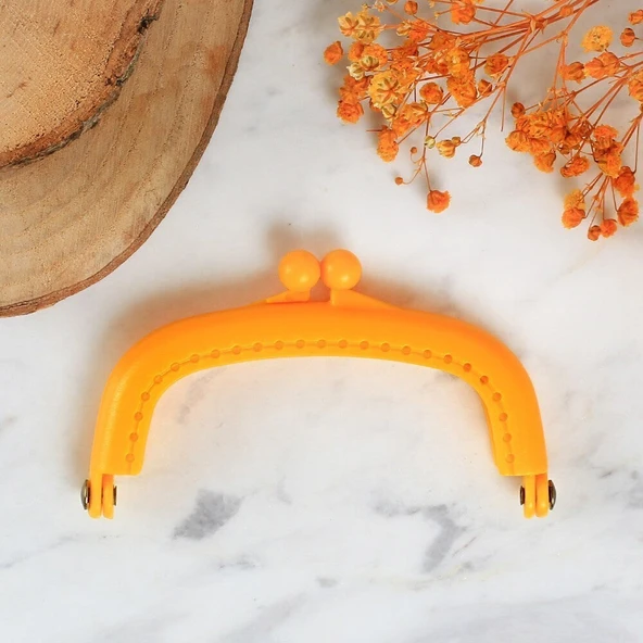 Loren Plastik Cüzdan Klipsi-Sarı ürün görseli