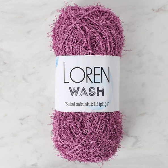 Loren Wash Açık Mor El Örgü İpi - R098 - 34021 ürün görseli