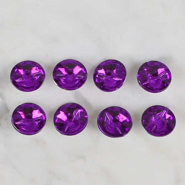 Loren Crafts mor 8 li düğme - 200 - Resim 2