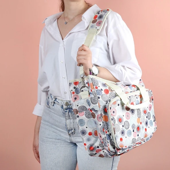 Loren Desenli Örgü Çantası ürün görseli