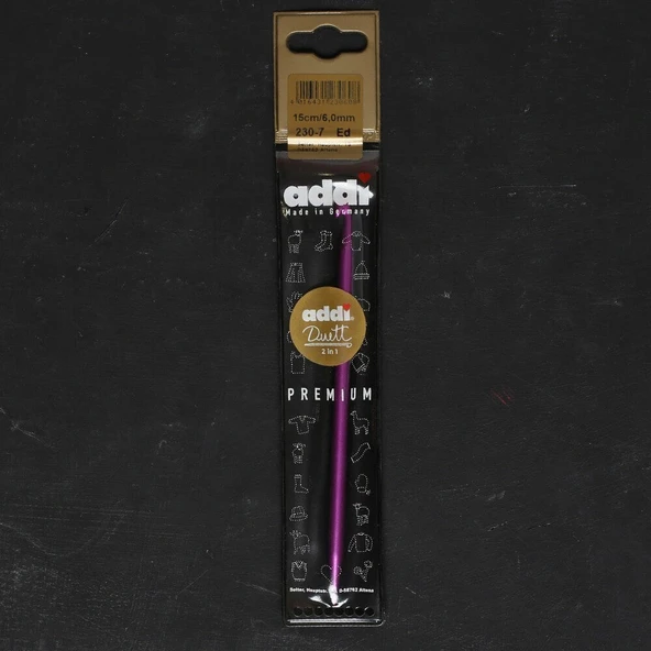 Addi Duett 6 Mm 15 Cm Tunus Tığı - 230-7