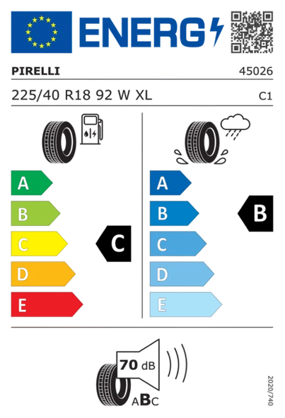 Pirelli 225/40R18 92W XL Cinturato Rosso 2025 Yazlık Lastik - Resim 2