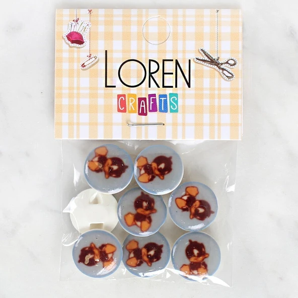 Loren Crafts 8'li Ördek Düğme - 1211 ürün görseli