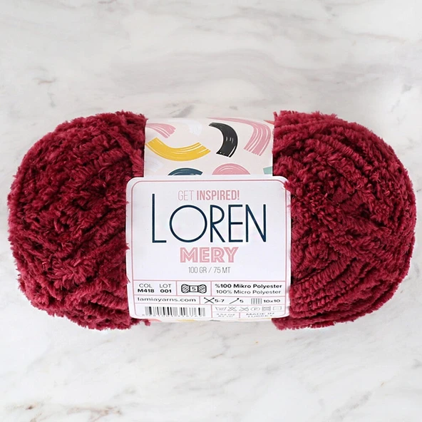 Loren Mery Mürdüm El Örgü İpi - M418 - 3