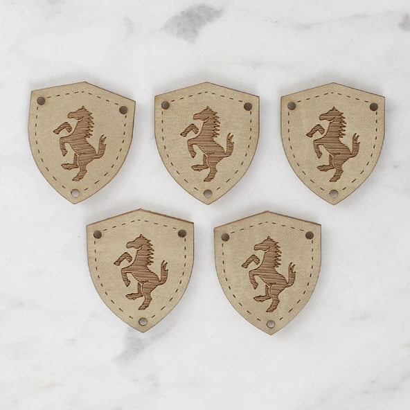 Loren Crafts Figürlü Deri Arma 5 Adet - 1582 ürün görseli