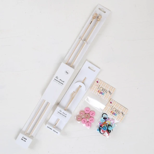 La Mia Mercerized Cotton Kuvars Seti - 5