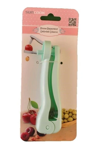 Pratik Kolay Zeytin ve Vişne Çekirdeği Çıkarma Aleti Aparatı - 5