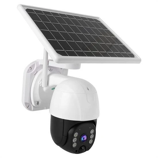 MERGEN STORE Solar Panelli Su Geçirmez Gece Görüş Destekli Wifi Bağlantılı Güvenlik Kamerası